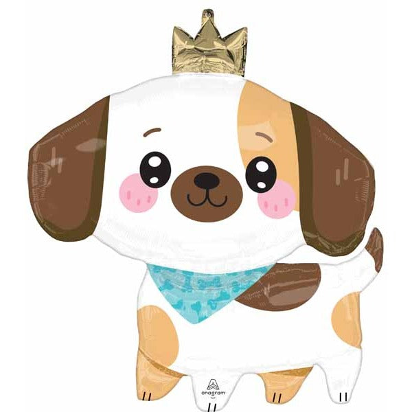 Kawaii Puppy 27" Shaped Foil Balloon