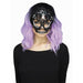 Black Lacy Skull Mask