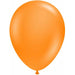 TUFTEX 11-Inch Tangerine Latex Balloons, 100 Count