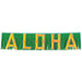 "4' Aloha Metallic Banner - Perfect Addition To Any Summer Party"