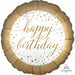 Pastel Confetti Birthday 18 Inch Round Foil Balloon