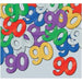 Fanci Fetti Multicolor "90" Confetti, 0.5 oz