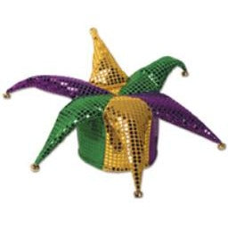 Glitz 'N Gleam Jester Hat with Bells