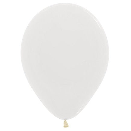 Sempertex Crystal Clear 5-Inch Latex Balloons, 50 Pack