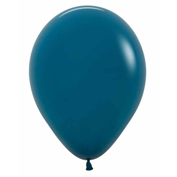 Sempertex Deep Teal 11-Inch Latex Balloons, 50 Count