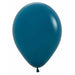 Sempertex Deep Teal 11-Inch Latex Balloons, 50 Count