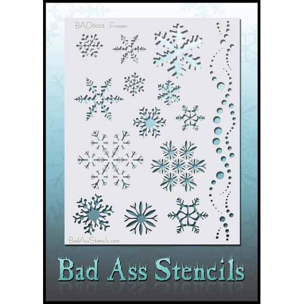 Graftobian Bad Ass Frozen Makeup Stencil