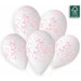 GEMAR 13" MARBLE WHITE PINK INK 50/BG