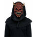 Demon Horror Mask with Shroud