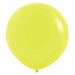 Sempertex Neon Yellow 24-Inch Latex Balloons, 10 Pack