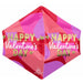 Happy Valentine's Day Blocking Brights 21" Anglez Foil Balloon