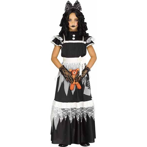 Victorian Deadly Dolly Girls' Costume, Size 8-10