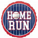 Home Run Baseball 18-Inch Round Foil Balloon