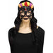 Day of the Dead Skull Mask with Flowers