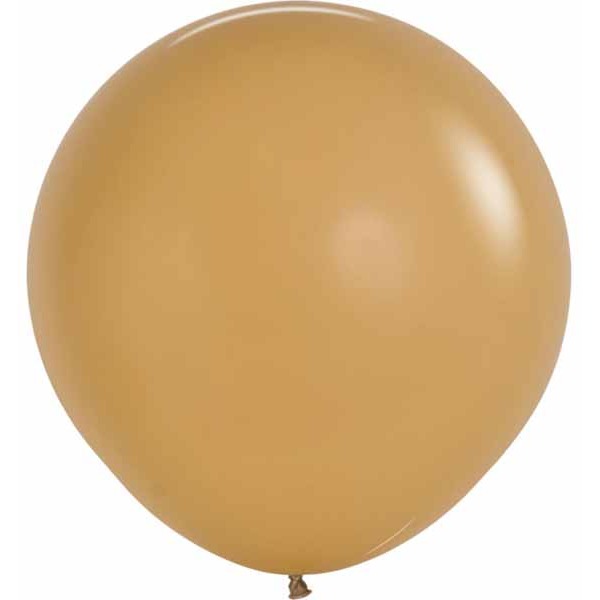 Sempertex Latte 36-Inch Latex Balloons, 2-Pack