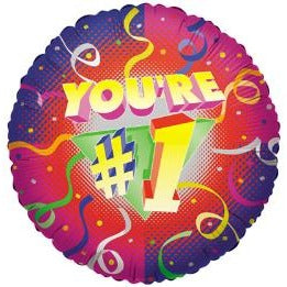 You're Number One 18-Inch Balloon