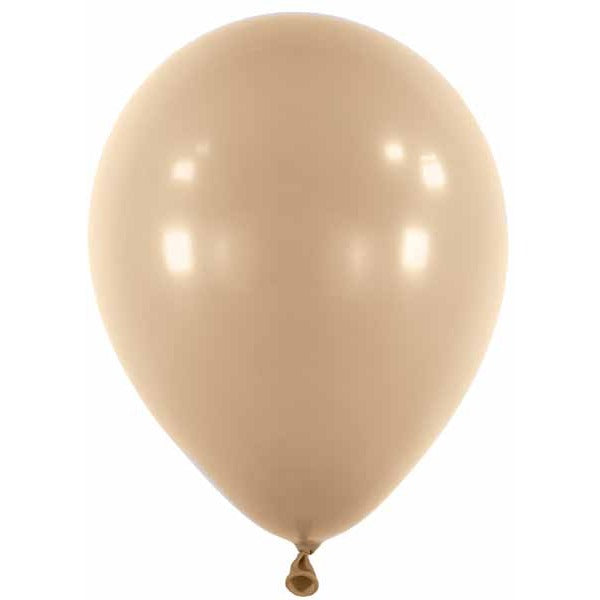 Anagram Taupe 5-Inch Latex Balloons, 100 Count