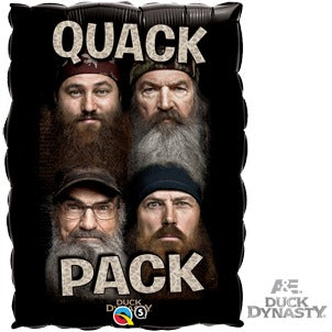 Duck Dynasty Quack Pack 30-Inch Shaped Foil Balloon