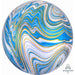 Blue Marblez 16-Inch Orbz Foil Balloon