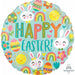 Happy Easter Icons 18" Foil Balloon