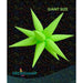 DecoChamp 60-Inch Neon Green Starburst Foil Balloon