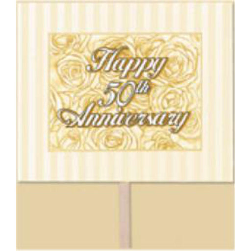 50Th Anniversary Yard Sign (Bulk)