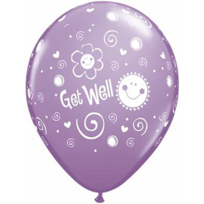 "50 Get Well Sunflower Balloons - Perfect For Brightening Someone'S Day!"