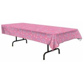 It's a Girl Plastic Table Cover