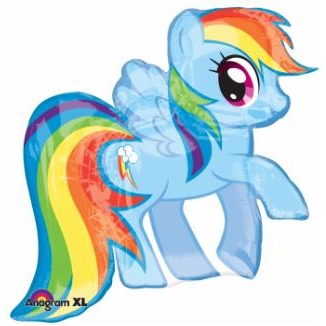 My Little Pony Rainbow Dash 28-Inch Foil Balloon