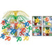 Multicolor "30" Cascade Centerpiece, 18 Inches