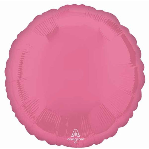 Vibrant Pink 18-Inch Round Foil Balloon
