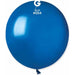 Gemar 19" Metallic Royal Blue Latex Balloons, 25 Count