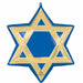 Star of David 24" Shaped Foil Balloon