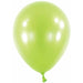 Metallic Kiwi Green 11-Inch Latex Balloons, 100 Count