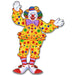 Jointed Circus Clown Decoration