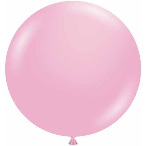 TUFTEX 36-Inch Shimmer Pink Latex Balloons, 2-Pack