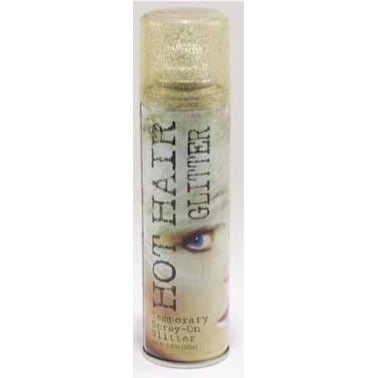Gold Glitter Hair Spray