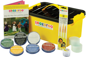 Snazaroo Mini Starter Face Painting Kit, 14 Pieces