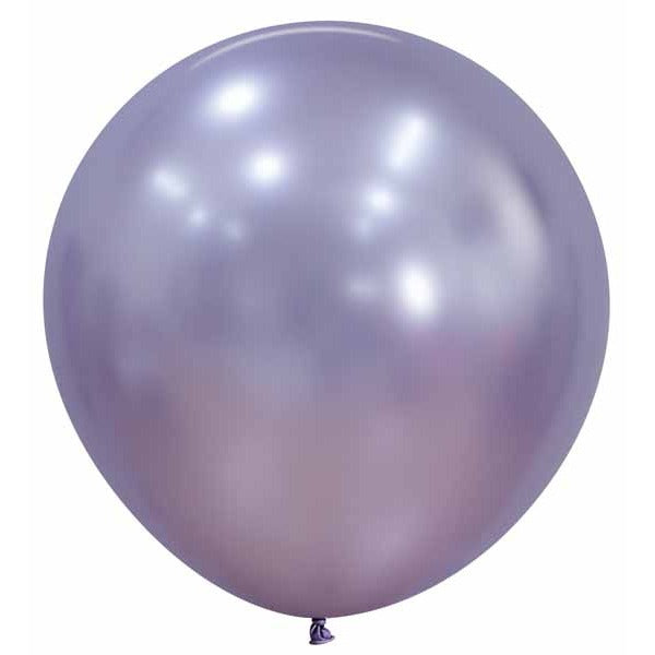 Sempertex 24-Inch Silk Light Amethyst Latex Balloons, 10 Count