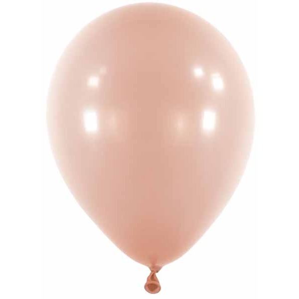 Anagram Antique Pink 11-Inch Latex Balloons, 100 Count