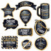 Retirement Photo Fun Signs, 10 Count
