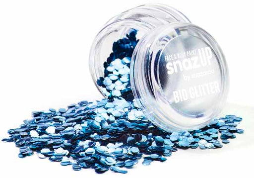 SNAZAROO BIO GLITTER CHUNKY OCEAN BLUE