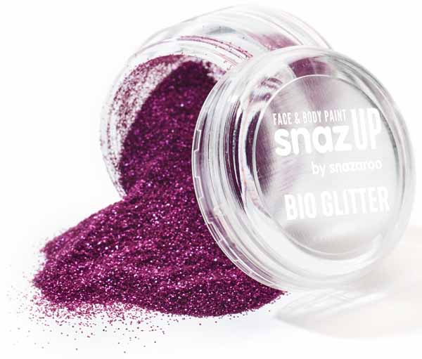 Snazaroo Bio Glitter Fine Fuchsia 5g
