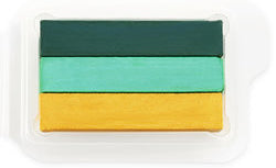 Snazaroo Jungle 3-Colour Split Cake Face Paint, 28 g
