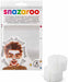 SNAZ SPONGE 4 PACK SEMI CIRCLE 25GM 2"
