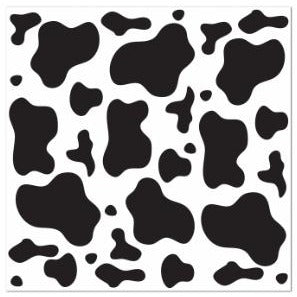 Cow Print Bandana, 22 x 22 Inches