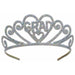 Glittered Metal Graduation Tiara