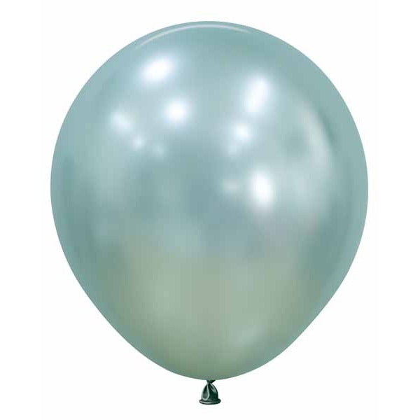 Sempertex Silk Cool Mint 18-Inch Latex Balloons, 25 Pack