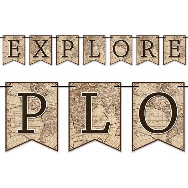 Explore Streamer, 6 Inches x 6 Feet