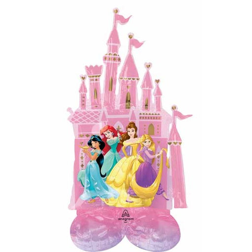 Disney Princess Castle AirLoonz Foil Balloon, 53 Inch